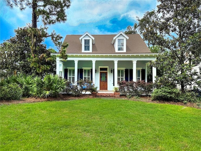 109 Mooring Ln, Saint Marys, GA 31558 - view of front of home featuring a front yard and a porch