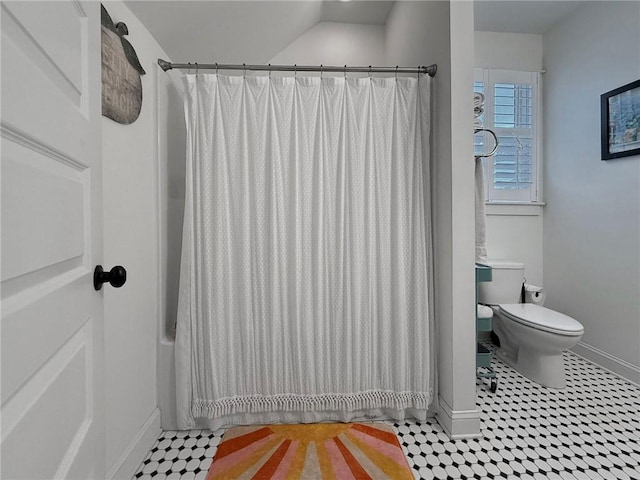 109 Mooring Ln, Saint Marys, GA 31558 - bathroom featuring baseboards and shower / tub combo