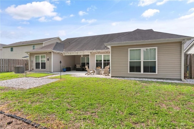 116 Heatherly Way, Brunswick, GA 31523 - back of house with a patio and central AC unit