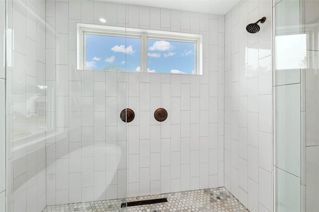 10 Fern Ln, Saint Simons Island, GA 31522 - bathroom featuring tiled shower