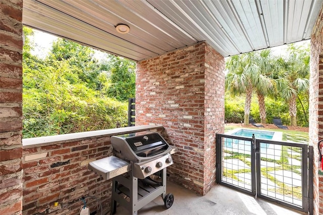 10 Fern Ln, Saint Simons Island, GA 31522 - view of patio / terrace featuring area for grilling