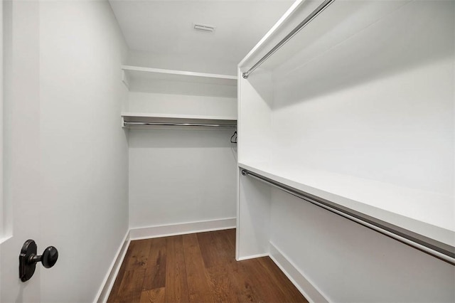 10 Fern Ln, Saint Simons Island, GA 31522 - spacious closet with dark wood-type flooring