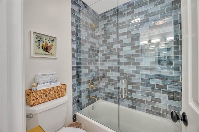 19 Wimbledon Ct, Saint Simons Island, GA 31522 - bathroom featuring toilet and enclosed tub / shower combo