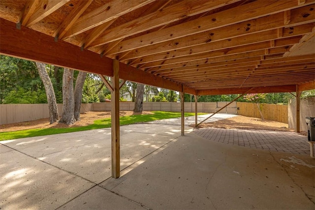 19 Wimbledon Ct, Saint Simons Island, GA 31522 - fenced backyard featuring a patio