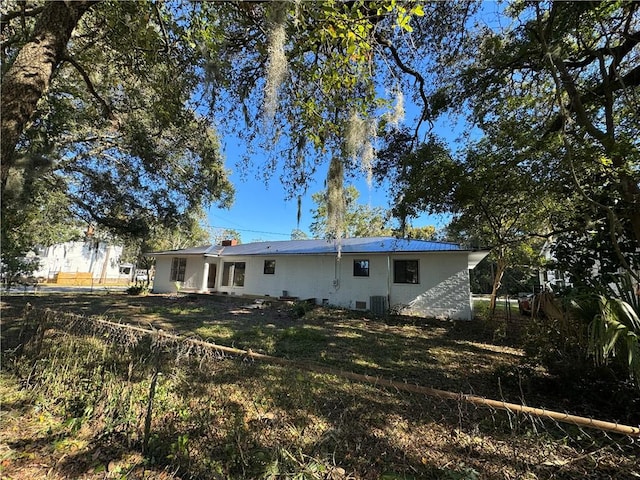 view of back of property