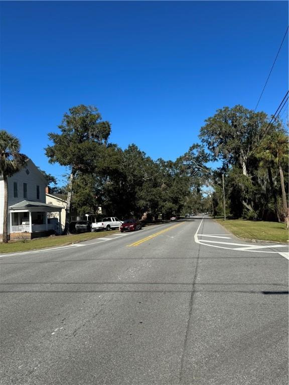 view of road