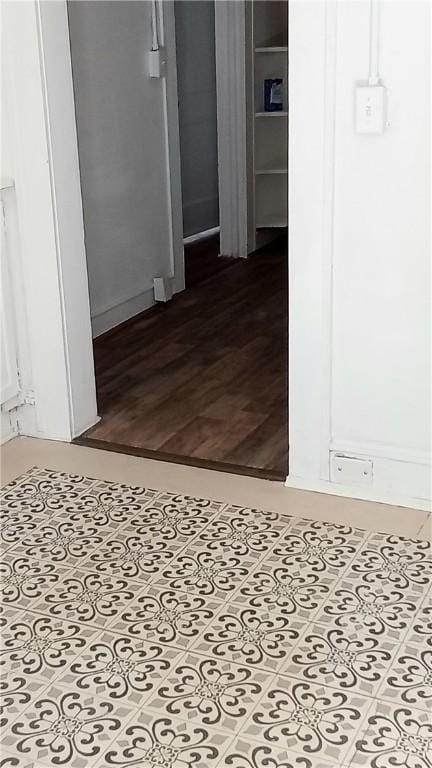 605 Walker St, Waycross, GA 31503 - corridor with wood finished floors