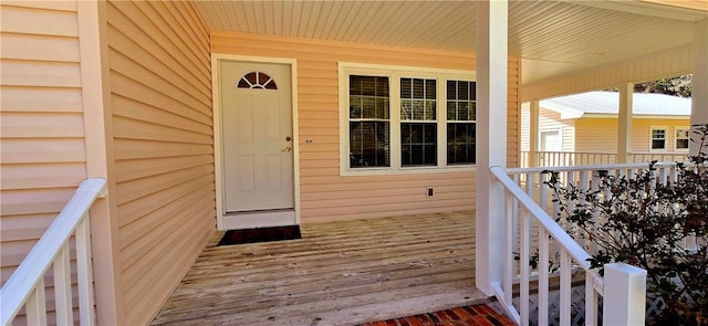 view of entrance to property