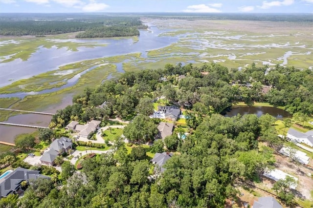 340 Oak Grove Island Dr, Brunswick, GA 31523 - view of property location featuring a large body of water and nearby suburban area