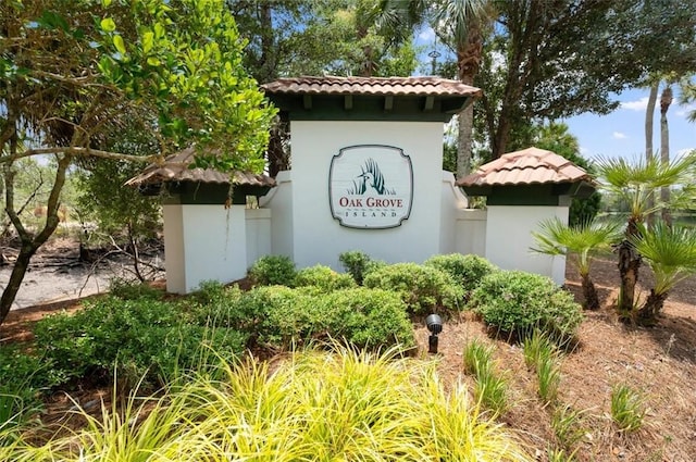 340 Oak Grove Island Dr, Brunswick, GA 31523 - view of community sign