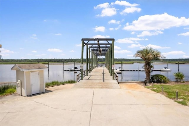 340 Oak Grove Island Dr, Brunswick, GA 31523 - dock with a water view