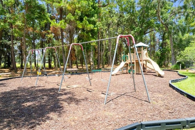 340 Oak Grove Island Dr, Brunswick, GA 31523 - community playground featuring view of scattered trees