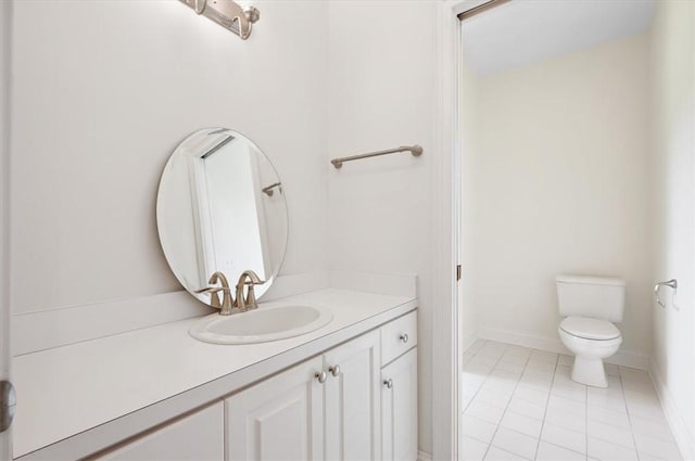 340 Oak Grove Island Dr, Brunswick, GA 31523 - bathroom with vanity and tile patterned flooring