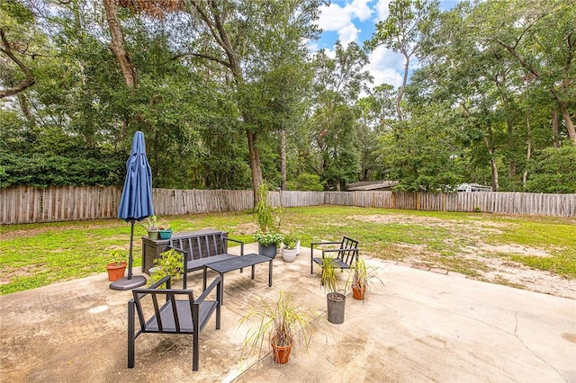 view of patio / terrace