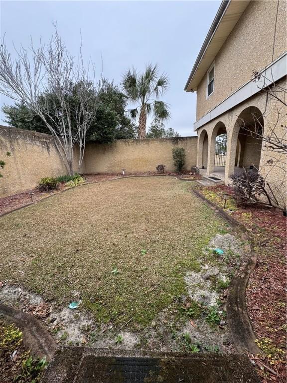 view of yard