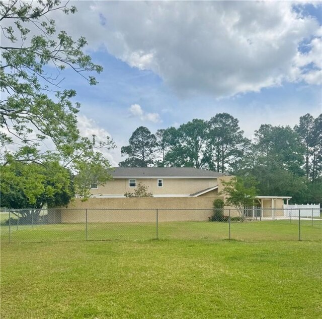 123 Blount St, Reidsville, GA 30453 - view of yard