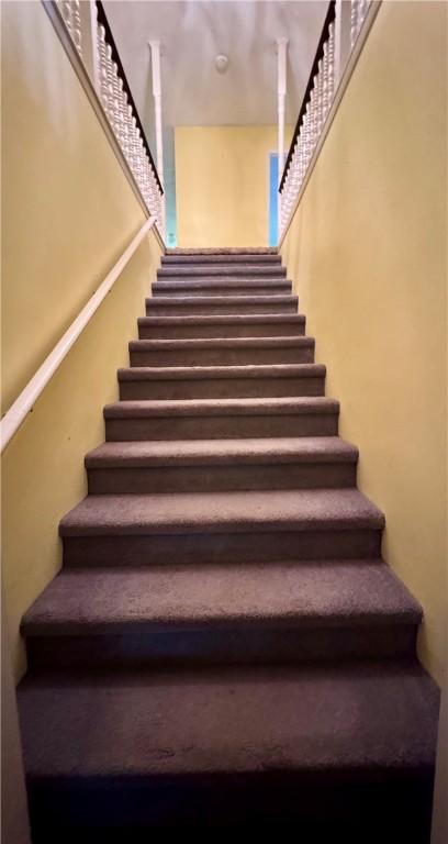 view of staircase