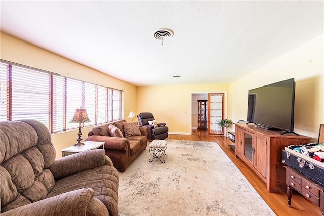 177 Pinewood St, Folkston, GA 31537 - living area featuring light wood-style floors and baseboards