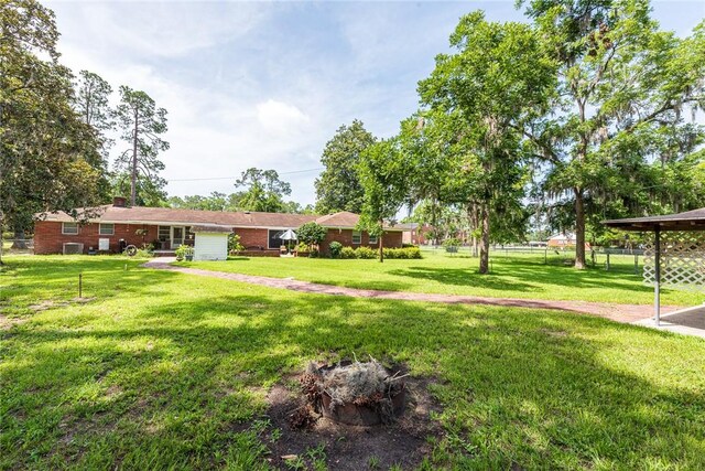 177 Pinewood St, Folkston, GA 31537 - view of yard