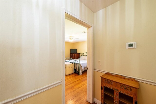 177 Pinewood St, Folkston, GA 31537 - corridor featuring light wood-type flooring