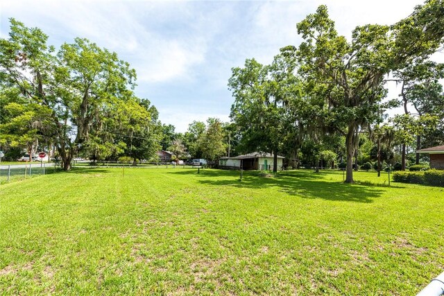 177 Pinewood St, Folkston, GA 31537 - view of yard with view of wooded area