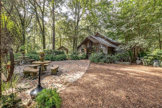 view of front of house featuring a patio area