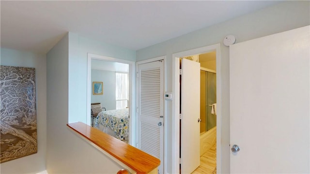 1175 N Beachview Dr Unit 389, Jekyll Island, GA 31527 - hall with wood finished floors