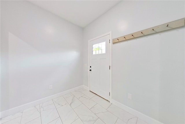 3935 Memorial Dr, Waycross, GA 31503 - entryway featuring marble finish floor and baseboards