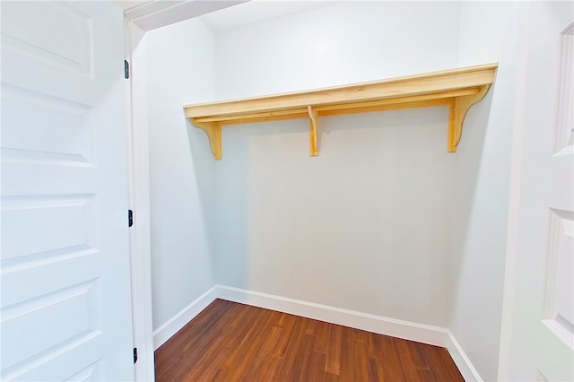 3935 Memorial Dr, Waycross, GA 31503 - spacious closet featuring dark wood-style floors