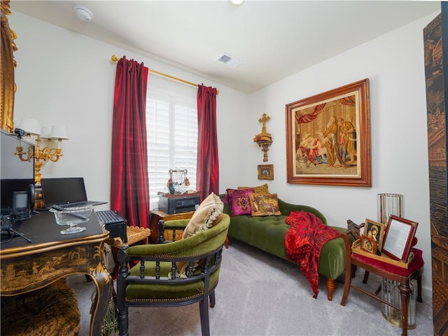 138 Mohr Club Dr, Darien, GA 31305 - bedroom with carpet flooring and an office area