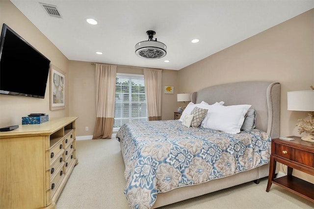 200 Colgana Way, Saint Simons Island, GA 31522 - bedroom featuring light carpet and recessed lighting