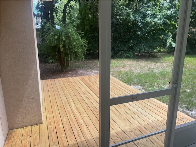 134 Hillery Trce, Brunswick, GA 31523 - view of wooden terrace