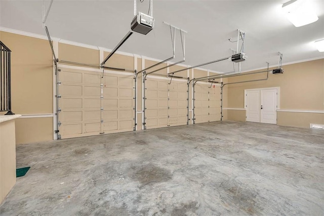 117 Hawkins Island Cir, Saint Simons Island, GA 31522 - garage with a garage door opener