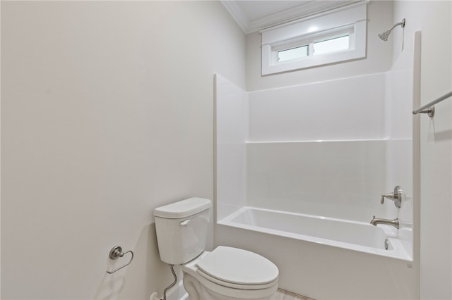 154 Ossabaw Way, Waverly, GA 31565 - bathroom featuring bathtub / shower combination and crown molding