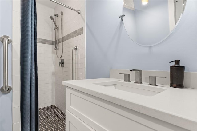 636 Old Plantation Rd, Jekyll Island, GA 31527 - full bath featuring a shower stall and vanity