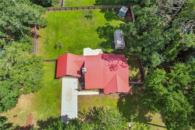 70 Buntin St, Woodbine, GA 31569 - view from above of property