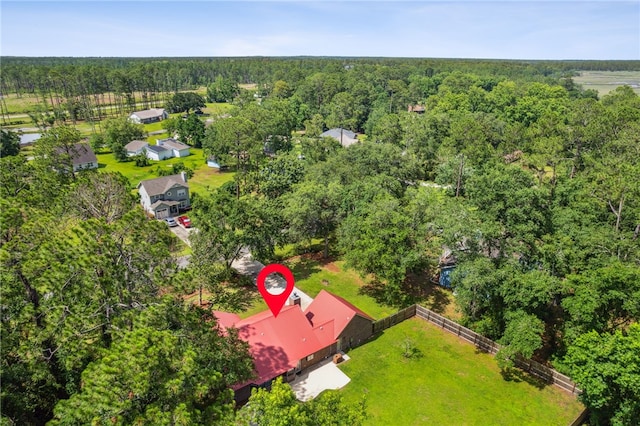 70 Buntin St, Woodbine, GA 31569 - bird's eye view of a forest