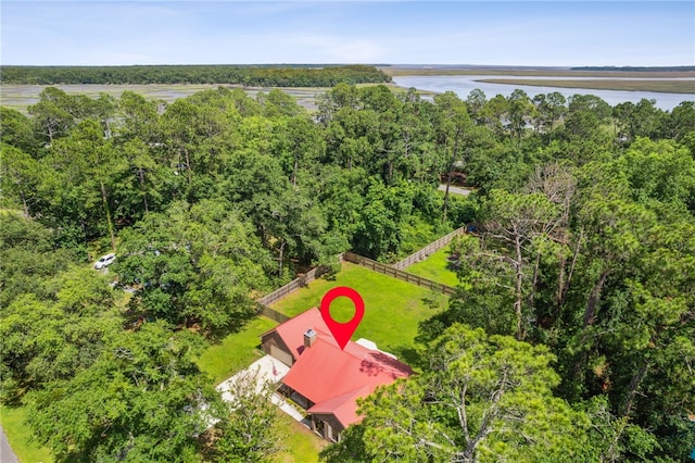 70 Buntin St, Woodbine, GA 31569 - drone / aerial view of a large body of water