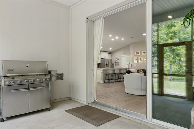 129 Chinquapin Dr, Saint Marys, GA 31558 - view of patio featuring grilling area