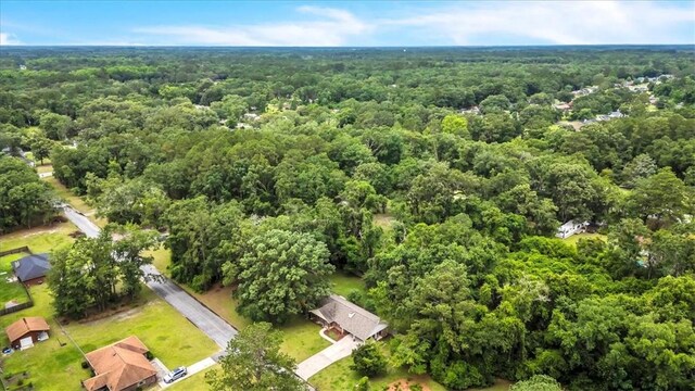 122 Tyson Ln, Allenhurst, GA 31301 - bird's eye view of a heavily wooded area