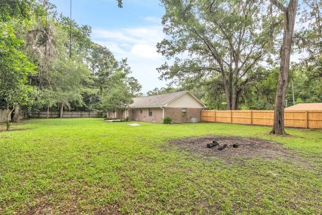 122 Tyson Ln, Allenhurst, GA 31301 - view of fenced backyard