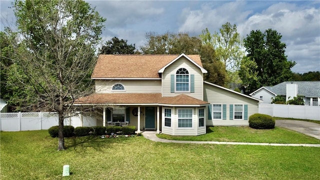 102 Avalon Ct, Kingsland, GA 31548 - view of front of home featuring a porch and roof with shingles