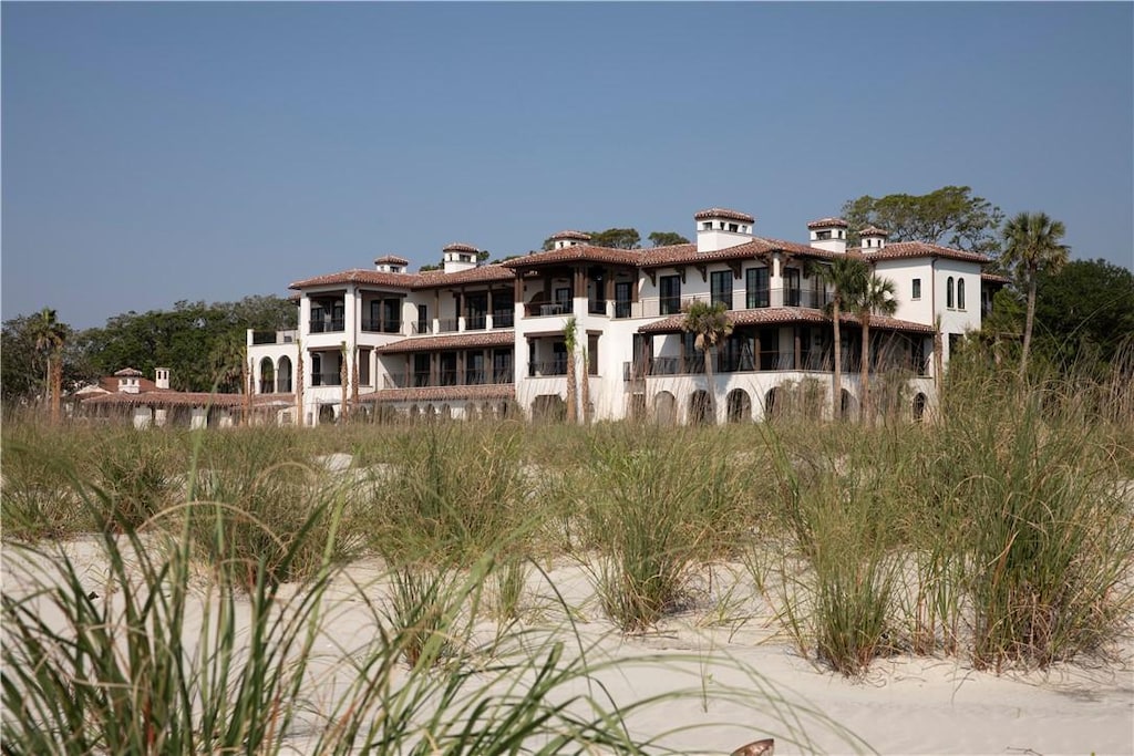 view of rear view of house