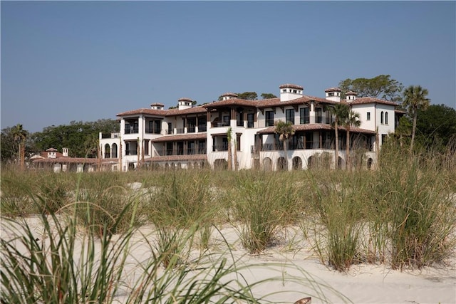 view of rear view of house