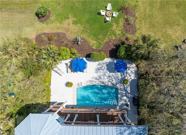 drone / aerial view