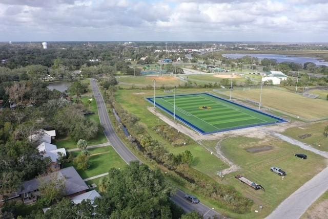 1207 Lanier Blvd, Brunswick, GA 31520 - bird's eye view featuring a water view
