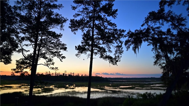 property view of water