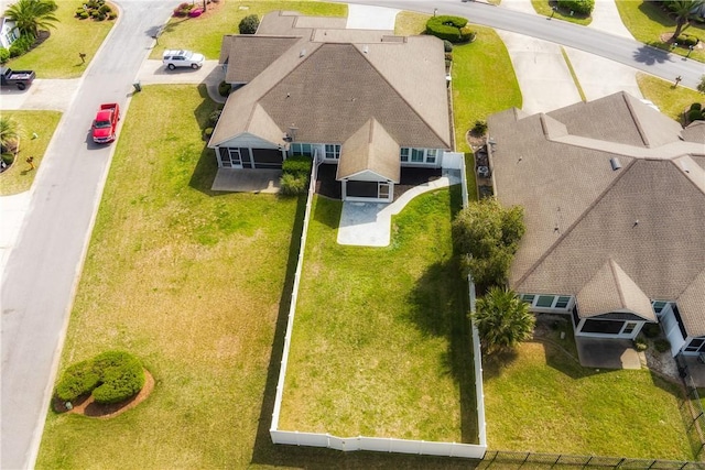drone / aerial view