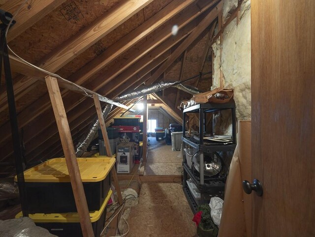 108 Fox Run Dr, Brunswick, GA 31525 - view of unfinished attic