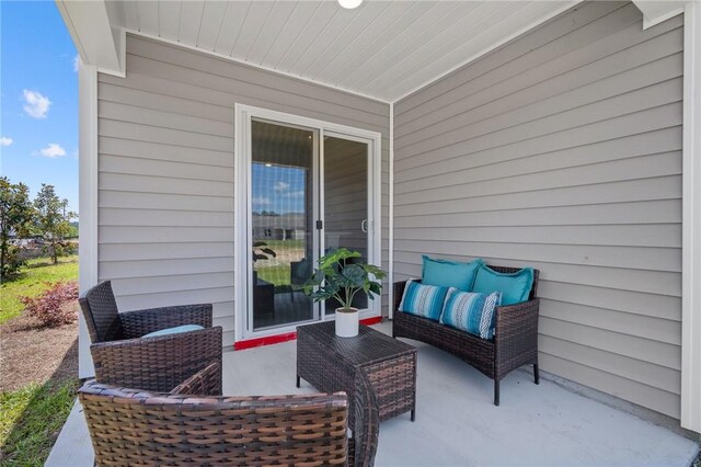 331 Elizabeth Dr, Brunswick, GA 31525 - view of patio / terrace featuring outdoor lounge area